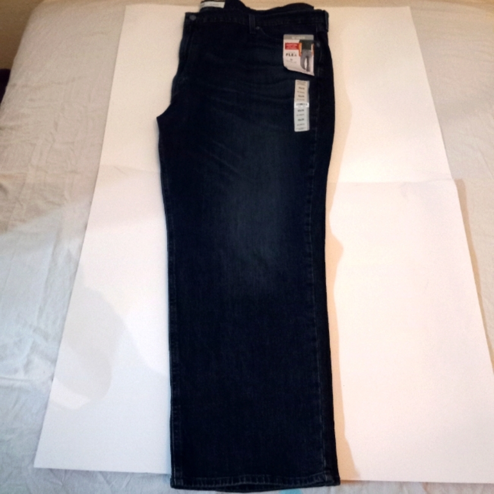 Men jean pants Levi/ Signature Premium Flex Size 50×30 Dark Den/jean